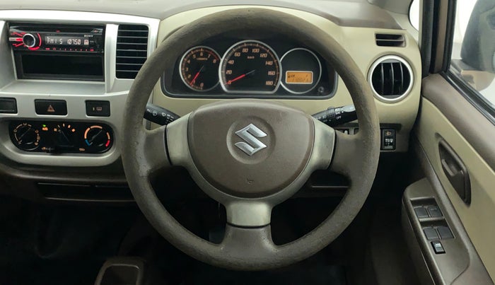 2010 Maruti Zen Estilo VXI, Petrol, Manual, 1,10,023 km, Steering Wheel Close Up