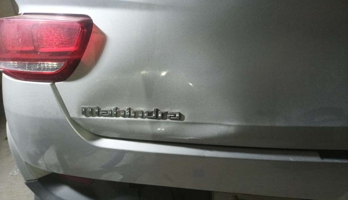 2017 Mahindra Kuv100 K6 6 STR, Petrol, Manual, 64,183 km, Dicky (Boot door) - Slightly dented