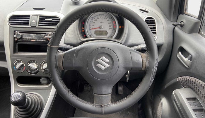 2014 Maruti Ritz VXI, Petrol, Manual, 71,665 km, Steering Wheel Close Up