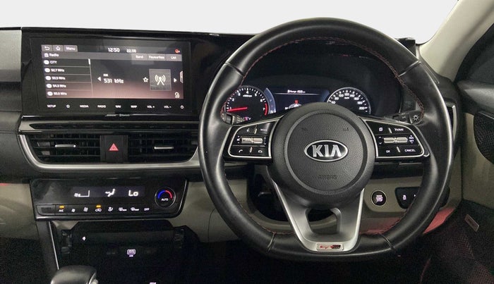 2019 KIA SELTOS GTX PLUS DCT 1.4 PETROL, Petrol, Automatic, 27,626 km, Steering Wheel Close Up