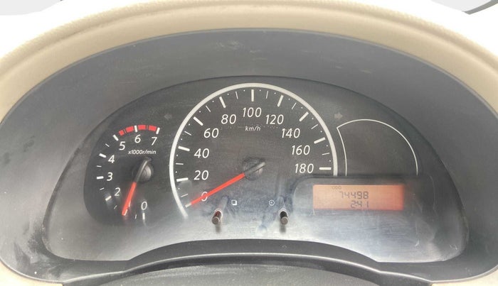 2013 Nissan Micra Active XV, Petrol, Manual, 74,475 km, Odometer Image