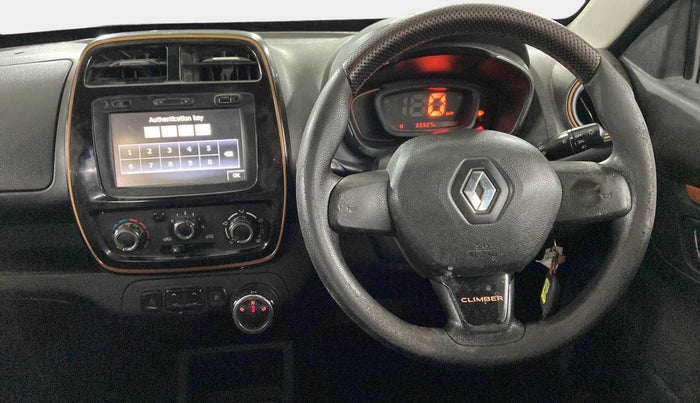 2018 Renault Kwid CLIMBER 1.0 AMT, Petrol, Automatic, 65,927 km, Steering Wheel Close Up