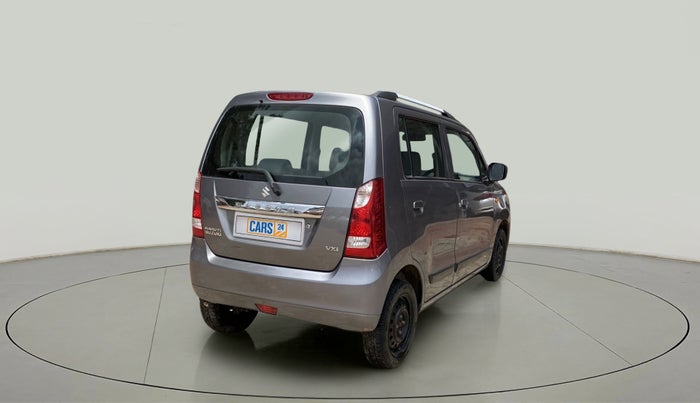 2014 Maruti Wagon R 1.0 VXI, Petrol, Manual, 43,221 km, Right Back Diagonal