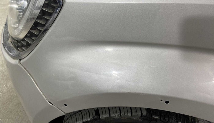 2018 Maruti IGNIS ALPHA 1.2, Petrol, Manual, 1,23,617 km, Left fender - Cladding has minor damage