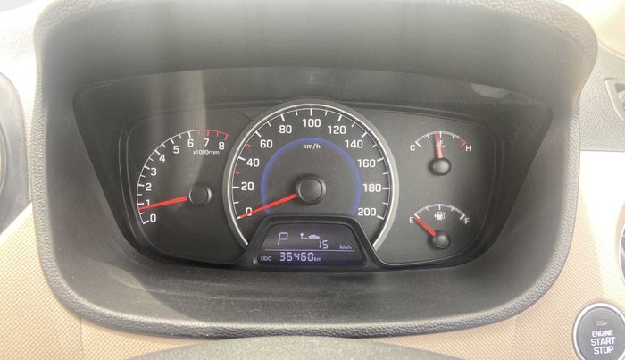 2015 Hyundai Grand i10 ASTA AT 1.2 KAPPA VTVT, Petrol, Automatic, 36,459 km, Odometer Image