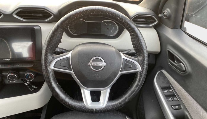 2022 Nissan MAGNITE XE, Petrol, Manual, 8,056 km, Steering Wheel Close Up