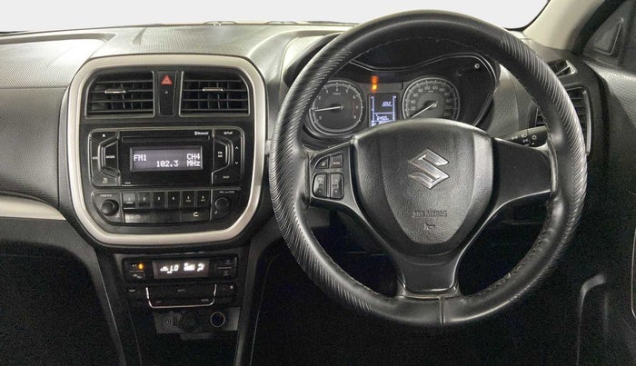 2020 Maruti Vitara Brezza VXI, Petrol, Manual, 35,982 km, Steering Wheel Close Up