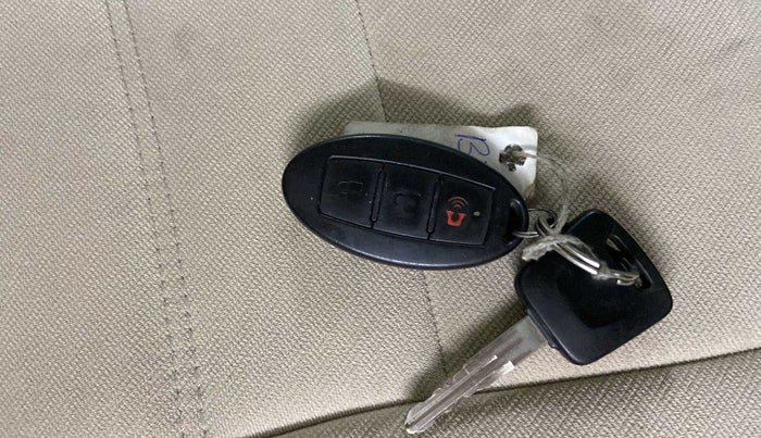 2018 Datsun Go T, Petrol, Manual, 21,637 km, Key Close Up