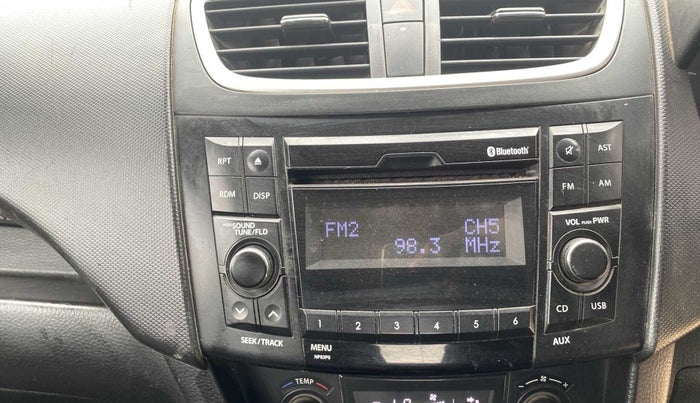 2014 Maruti Swift ZDI, Diesel, Manual, 74,232 km, Infotainment system - Music system not functional