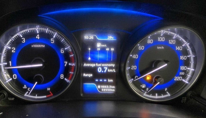 2020 Maruti Baleno ZETA PETROL 1.2, Petrol, Manual, 59,756 km, Odometer Image