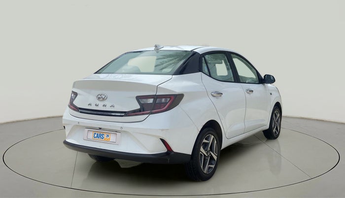 2020 Hyundai AURA SX PLUS 1.2 AMT, Petrol, Automatic, 23,583 km, Right Back Diagonal
