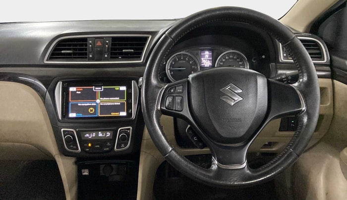 2016 Maruti Ciaz ZXI+ AT, Petrol, Automatic, 37,999 km, Steering Wheel Close Up