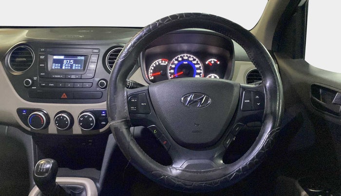 2019 Hyundai Grand i10 MAGNA 1.2 KAPPA VTVT, Petrol, Manual, 42,474 km, Steering Wheel Close Up