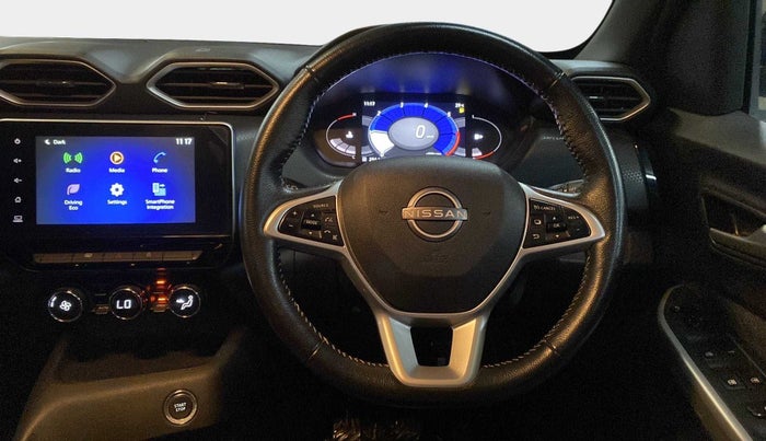 2021 Nissan MAGNITE XV PREMIUM, Petrol, Manual, 23,801 km, Steering Wheel Close Up