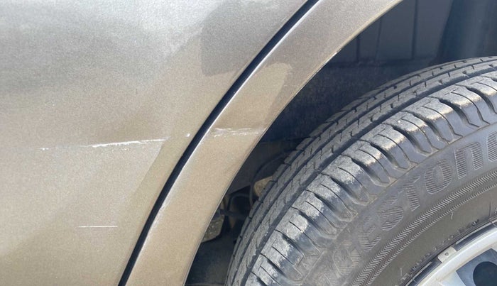 2017 Maruti Dzire VXI, Petrol, Manual, 16,357 km, Left quarter panel - Slightly dented