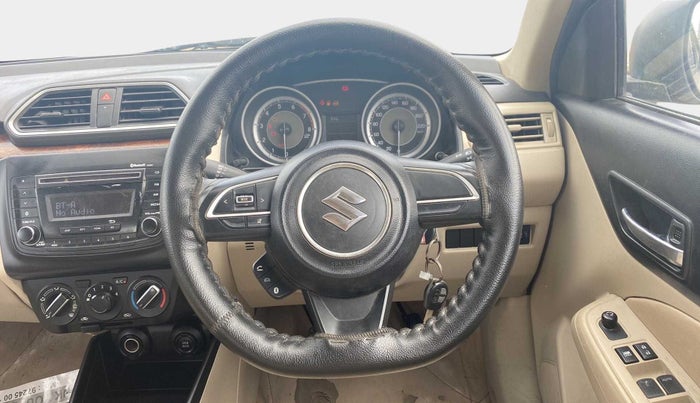 2017 Maruti Dzire VXI, Petrol, Manual, 16,340 km, Steering Wheel Close Up