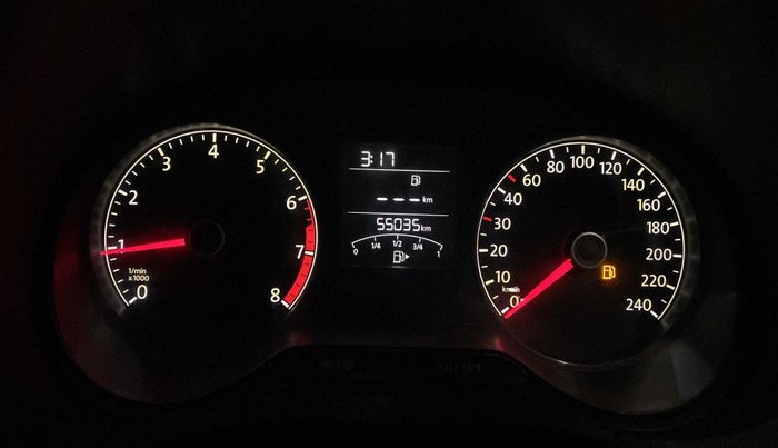 2017 Volkswagen Polo COMFORTLINE 1.2L, Petrol, Manual, 55,025 km, Odometer Image