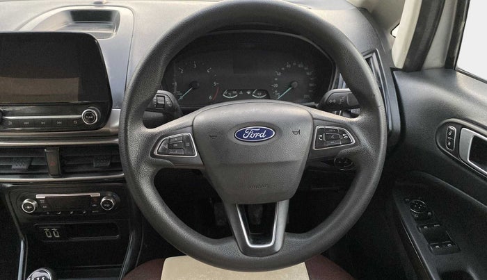 2018 Ford Ecosport TREND+ 1.5L DIESEL, Diesel, Manual, 57,642 km, Steering Wheel Close Up