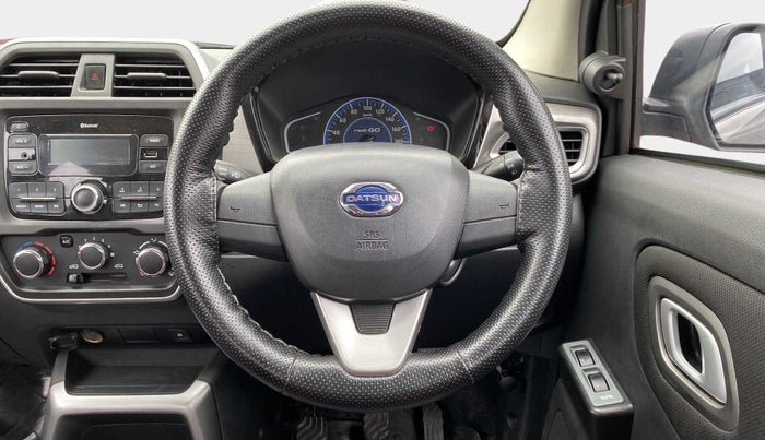 2020 Datsun Redi Go T, Petrol, Manual, 9,817 km, Steering Wheel Close Up