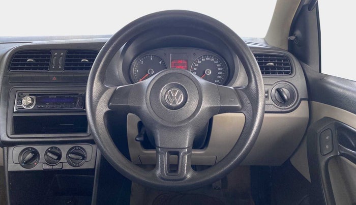 2011 Volkswagen Polo COMFORTLINE 1.2L, Diesel, Manual, 1,02,369 km, Steering Wheel Close Up