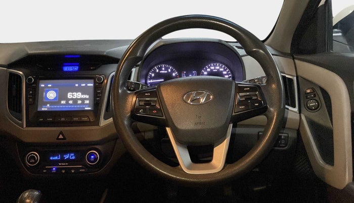 2017 Hyundai Creta SX PLUS 1.6 PETROL, Petrol, Manual, 64,015 km, Steering Wheel Close Up