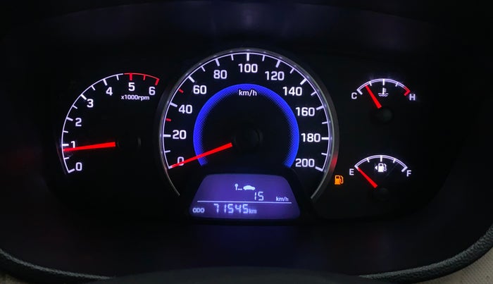 2017 Hyundai Grand i10 Sportz1.2 CRDI, Diesel, Manual, 71,601 km, Odometer Image