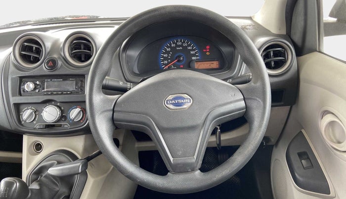 2017 Datsun Redi Go T, Petrol, Manual, 40,061 km, Steering Wheel Close Up