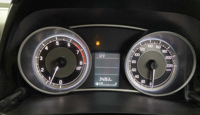 2021 Maruti Dzire VXI, Petrol, Manual, 34,262 km, Odometer Image