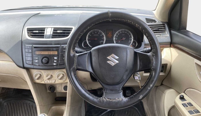 2012 Maruti Swift Dzire VXI, Petrol, Manual, 94,554 km, Steering Wheel Close Up