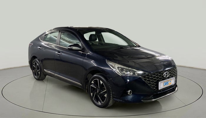 2020 Hyundai Verna SX (O) 1.5 VTVT IVT, Petrol, Automatic, 24,347 km, Right Front Diagonal