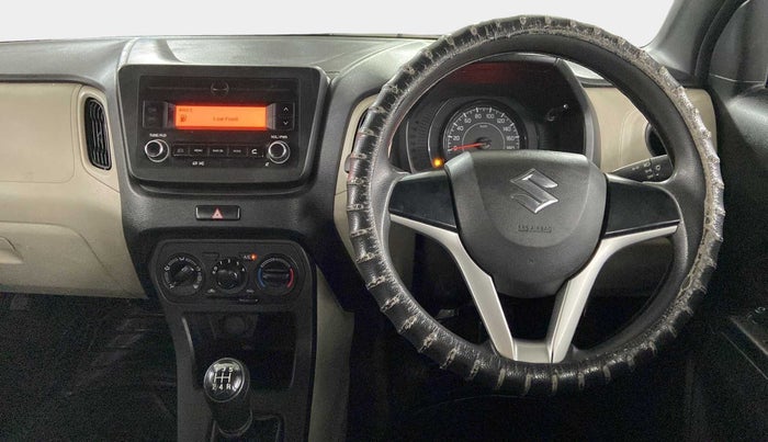 2019 Maruti New Wagon-R VXI 1.0, Petrol, Manual, 34,658 km, Steering Wheel Close Up