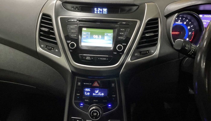 2016 Hyundai New Elantra 1.8 SX AT VTVT, Petrol, Automatic, 94,329 km, Infotainment System