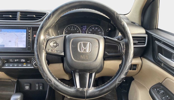 2019 Honda Amaze 1.2L I-VTEC V CVT, Petrol, Automatic, 1,18,439 km, Steering Wheel Close Up