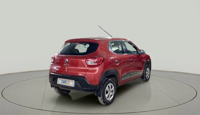 2018 Renault Kwid RXT 1.0 AMT (O), Petrol, Automatic, 18,845 km, Right Back Diagonal