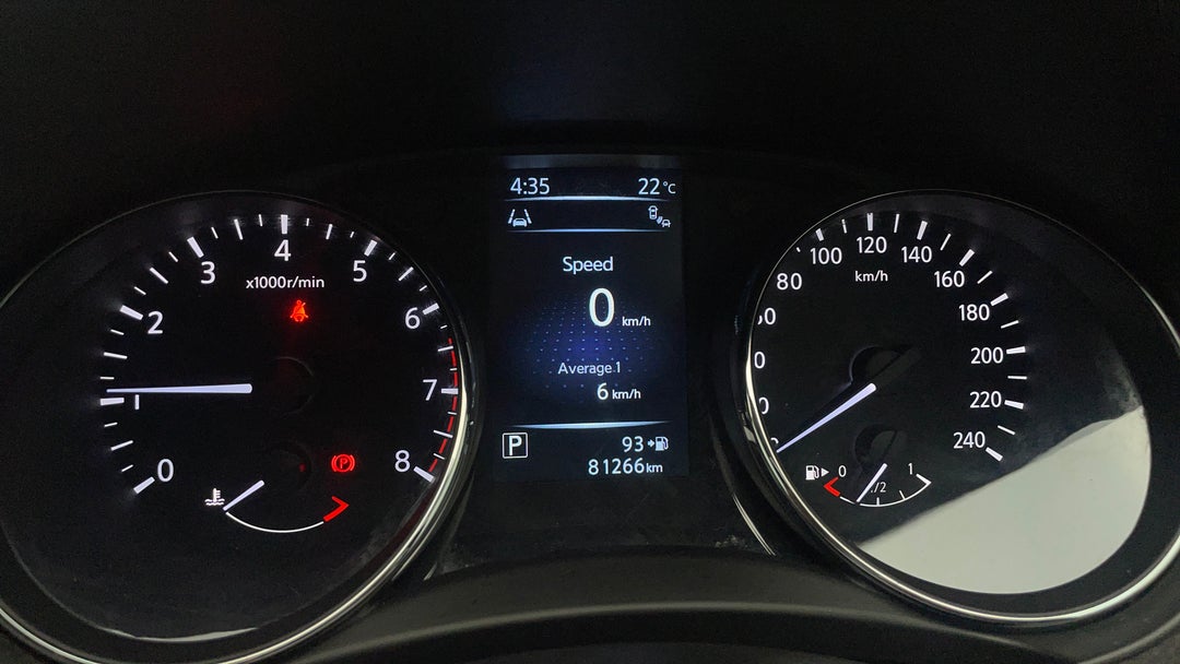 2017 Nissan Qashqai Ti, Automatic, 81266 km, Odometer View