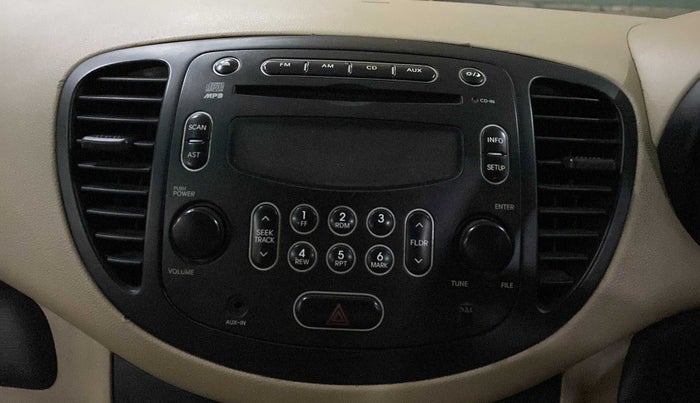 2010 Hyundai i10 SPORTZ 1.2, Petrol, Manual, 85,389 km, Infotainment system - Music system not functional