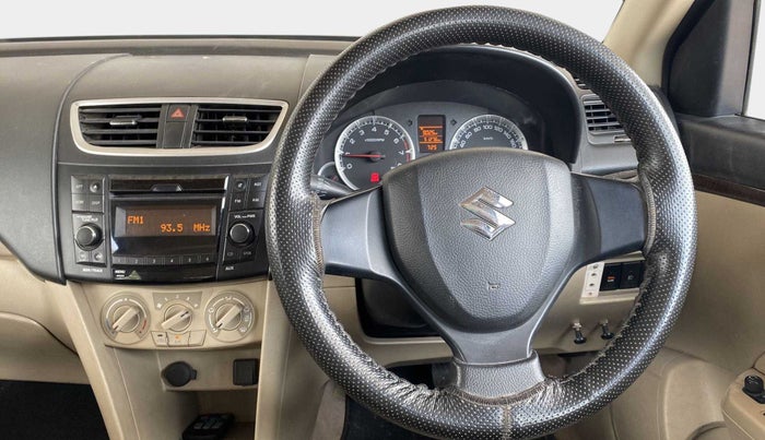 2015 Maruti Swift Dzire VXI, Petrol, Manual, 51,273 km, Steering Wheel Close Up