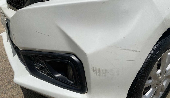 2019 Honda Amaze 1.2L I-VTEC VX, Petrol, Manual, 90,239 km, Front bumper - Minor scratches