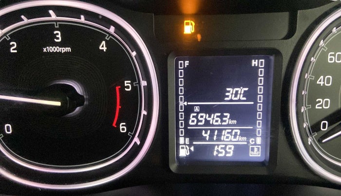 2019 Maruti Vitara Brezza ZDI, Diesel, Manual, 41,160 km, Odometer Image