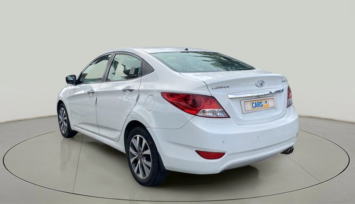 2013 Hyundai Verna FLUIDIC 1.6 VTVT SX AT, Petrol, Automatic, 43,829 km, Left Back Diagonal