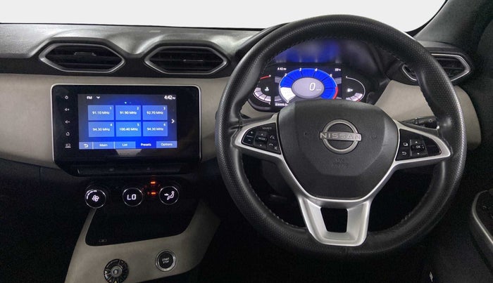 2021 Nissan MAGNITE XV MT, Petrol, Manual, 46,402 km, Steering Wheel Close Up