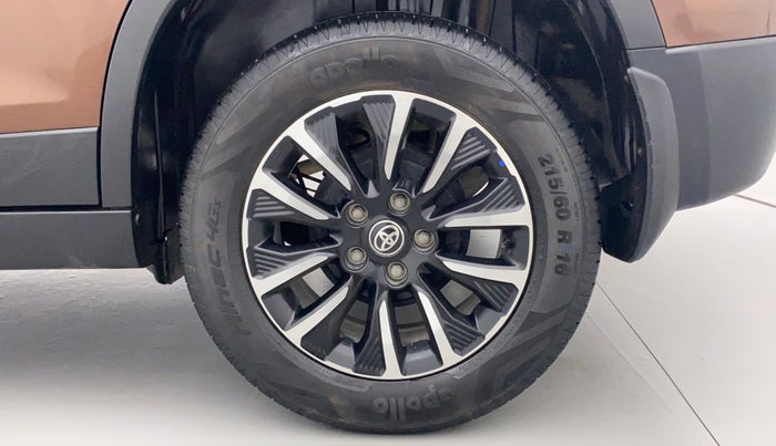 2021 Toyota URBAN CRUISER PREMIUM GRADE AT DUAL TONE, Petrol, Automatic, 25,448 km, Left Rear Wheel
