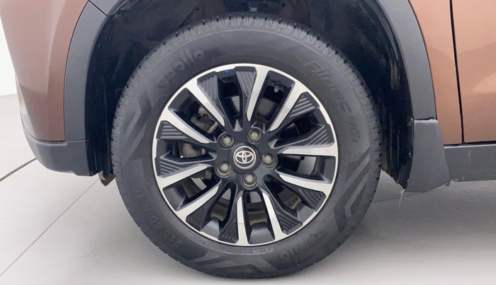2021 Toyota URBAN CRUISER PREMIUM GRADE AT DUAL TONE, Petrol, Automatic, 25,448 km, Left Front Wheel