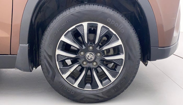 2021 Toyota URBAN CRUISER PREMIUM GRADE AT DUAL TONE, Petrol, Automatic, 25,448 km, Right Front Wheel