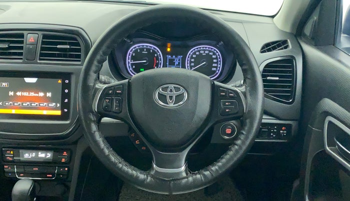 2021 Toyota URBAN CRUISER PREMIUM GRADE AT DUAL TONE, Petrol, Automatic, 25,448 km, Steering Wheel Close Up
