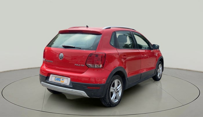 2014 Volkswagen Cross Polo HIGHLINE TDI, Diesel, Manual, 1,23,941 km, Right Back Diagonal