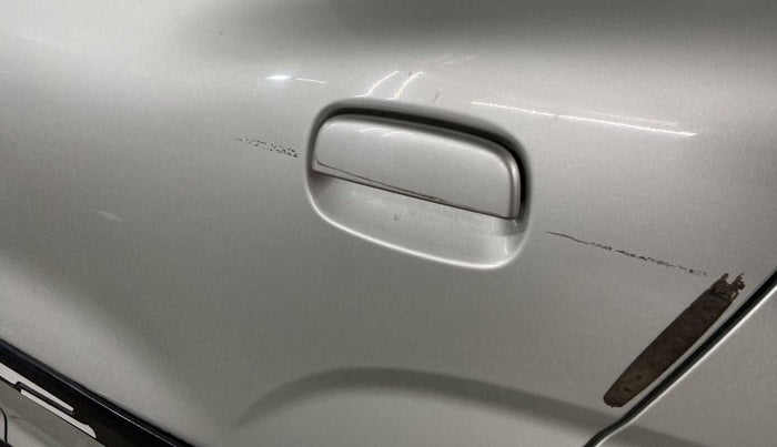 2020 Maruti S PRESSO VXI+, Petrol, Manual, 31,009 km, Rear left door - Minor scratches