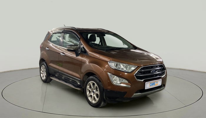 2019 Ford Ecosport TITANIUM + 1.5L PETROL AT, Petrol, Automatic, 8,590 km, Right Front Diagonal