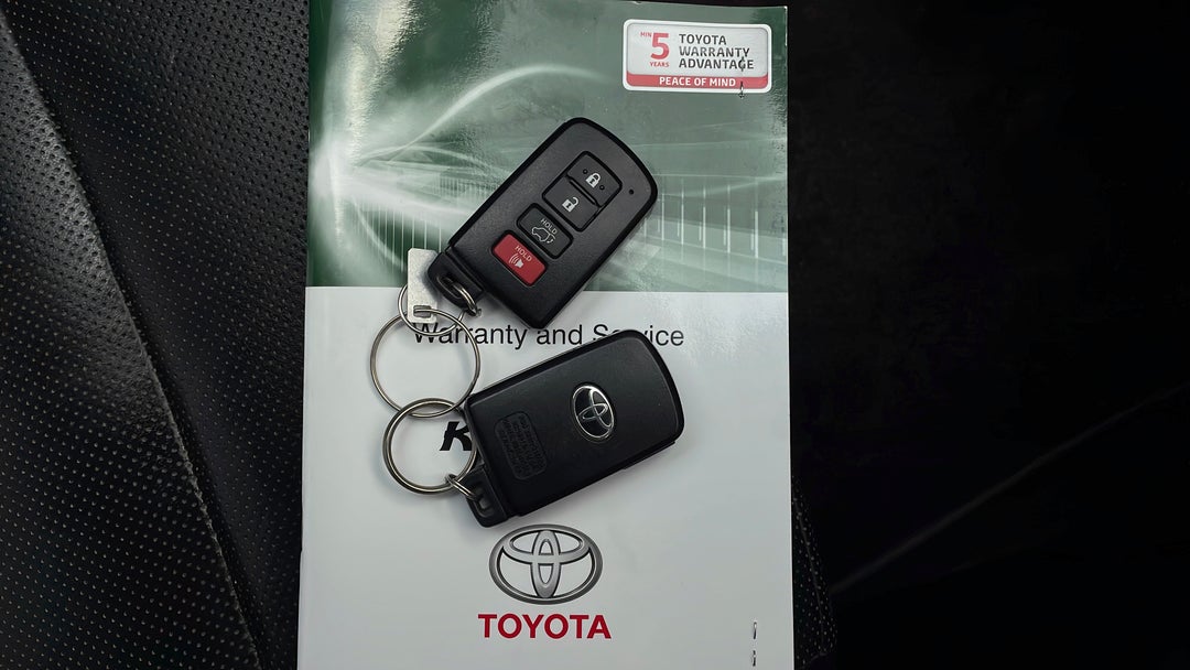 2019 Toyota Kluger Gxl (4x2), Automatic, 69919 km, Key Close-up