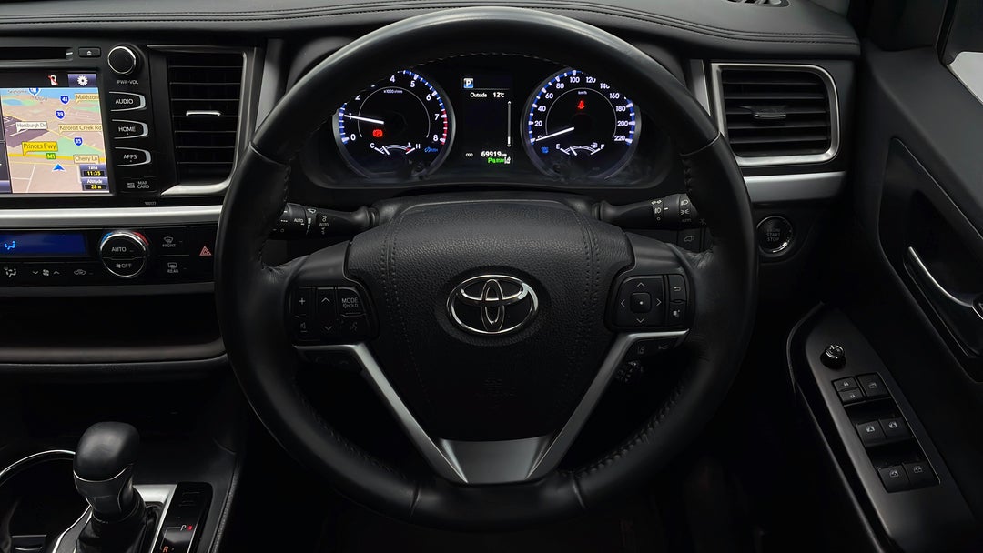 2019 Toyota Kluger Gxl (4x2), Automatic, 69919 km, Steering Wheel Close-up